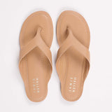 The San Diego Sandal in Dark Caramel