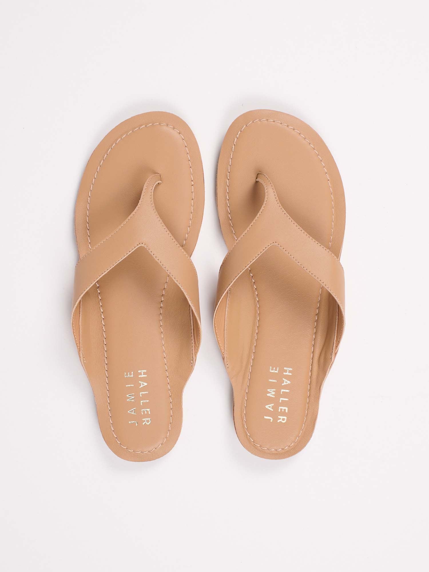 The San Diego Sandal in Dark Caramel