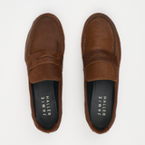 The Penny Loafer in Ponyhair Rosewood