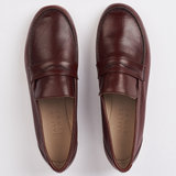 The Penny Loafer in Oxblood