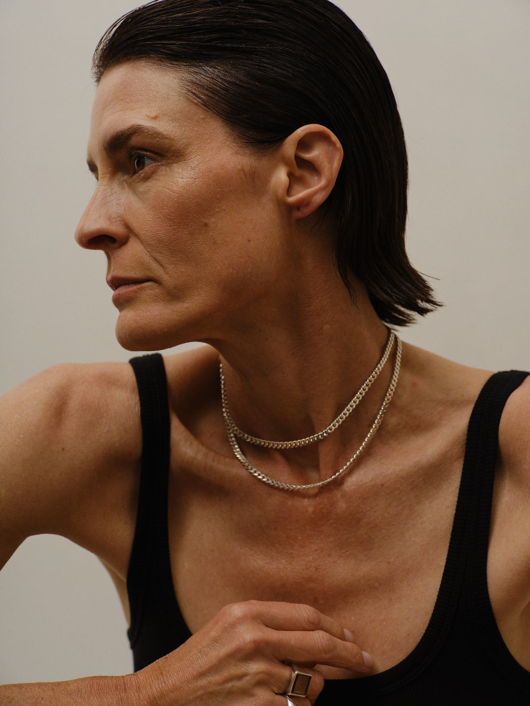 The Curb Chain in Sterling Silver