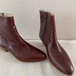 Beatnik Boot in Oxblood Front View 1