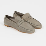 The Unlined Penny Loafer in Graphite