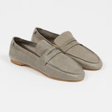 The Unlined Penny Loafer in Graphite