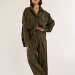 The Big Shirt in Colonial Green