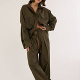 The Big Shirt in Colonial Green