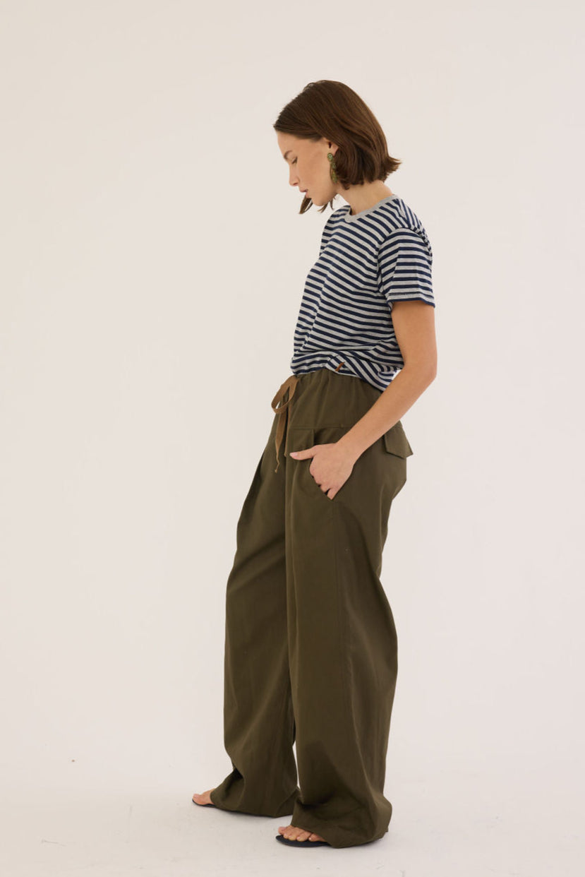 The Scrub Pant in Colonial Green
