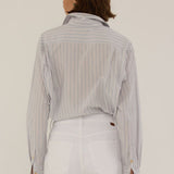 The Weekend Shirt in Stone Grey