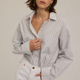 The Weekend Shirt in Stone Grey