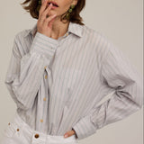 The Weekend Shirt in Stone Grey