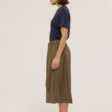 The Apron Skirt in Khaki