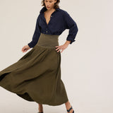 The Weekend Shirt in Blue Red