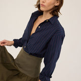 The Weekend Shirt in Blue Red