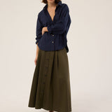 The Weekend Shirt in Blue Red