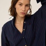 The Weekend Shirt in Blue Red