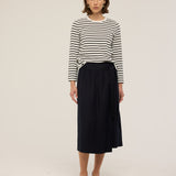 The Apron Skirt in Navy