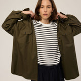 The Big Shirt in Colonial Green