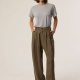 The Chameleon Tee Linen in Cement
