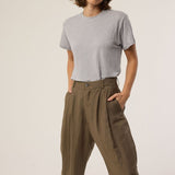 The Chameleon Tee Linen in Cement
