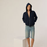 The Bird Hoodie in Navy
