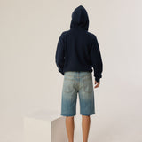 The Bird Hoodie in Navy
