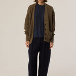 The Welt Pocket Cardigan in Khaki