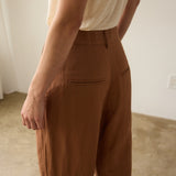 The Big Pleat Trouser in Camel