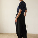 The Big Pleat Trouser in Black