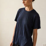 The Chameleon Tee Linen in Navy