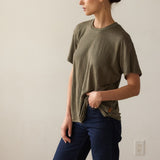 The Chameleon Tee Linen in Olive