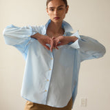 The Weekend Shirt in Baby Blue