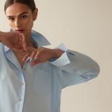 The Weekend Shirt in Baby Blue