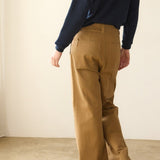 The Off Duty Trouser in Chestnut