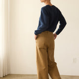 The Off Duty Trouser in Chestnut