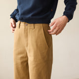 The Off Duty Trouser in Chestnut