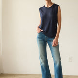 The Kenickie Jean in Distressed Indigo