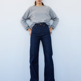The Crease Jean in Raw Rinse