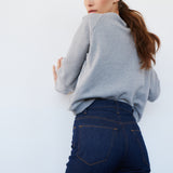 The Crease Jean in Raw Rinse