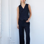 The Waistcoat in Dark Navy - Jamie Haller