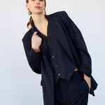 The Julius Blazer in Dark Navy - Jamie Haller