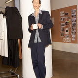 The Track Snap Pant in Deep Navy