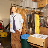 The Weekend Shirt in Baby Blue Stripe