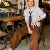 The Off Duty Trouser in Camel