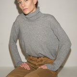 The Primm Sweater in Light Heather