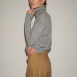 The Primm Sweater in Light Heather