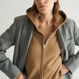 The Bird Hoodie in Camel
