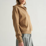 The Bird Hoodie in Camel