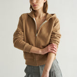 The Bird Hoodie in Camel