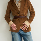 The Julius Blazer in Camel