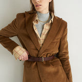The Julius Blazer in Camel